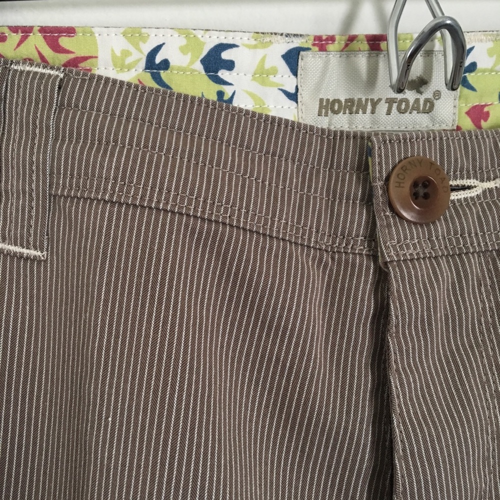 Horny Toad Tan Hiking Cropped Pants Capri Size 14